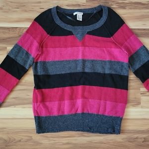 DKNY Striped Sweater